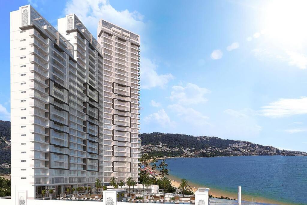 Luxury Apartment In Front Of Acapulco Beach Exterior photo