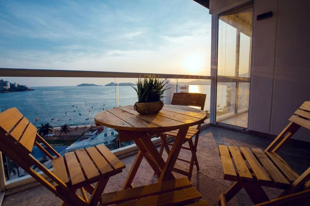 Luxury Apartment In Front Of Acapulco Beach Exterior photo